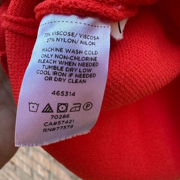 Ann Taylor Women’s Orange Top - Picture 4 of 5